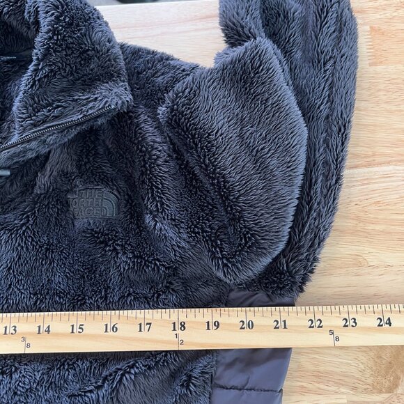 The North Face Size Large‎ Osito Sport Hybrid 1/4 Zip Soft Fleece Jacket Coat - Picture 12 of 13